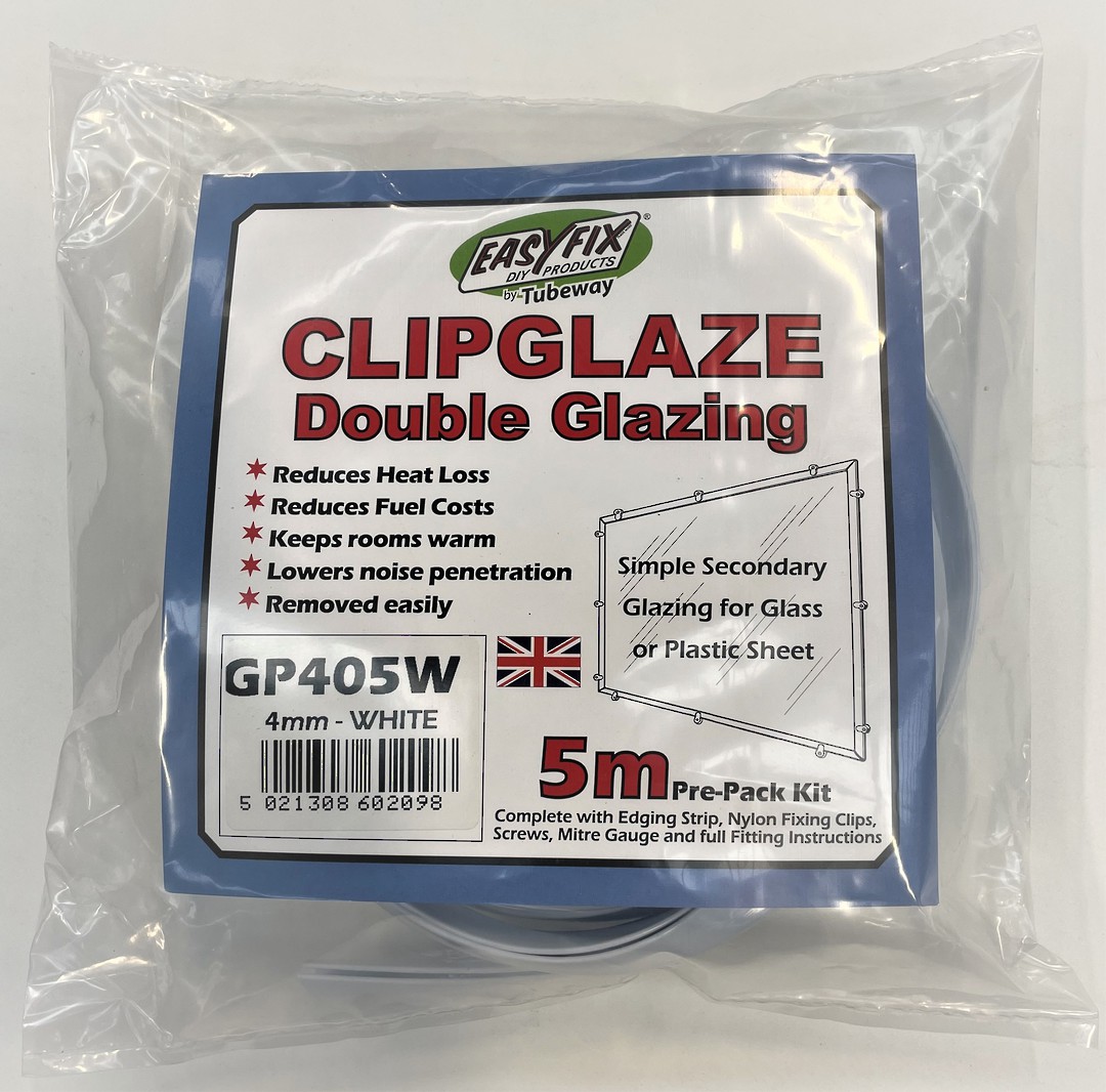 ClipGlaze 4mm Prepack 5m Kit White image 0